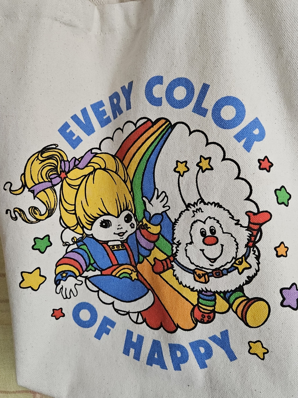Rainbow Brite Tote Bag